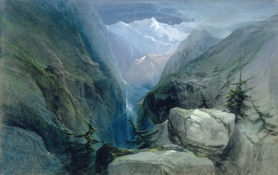 Paesaggio montano da Henry Bright